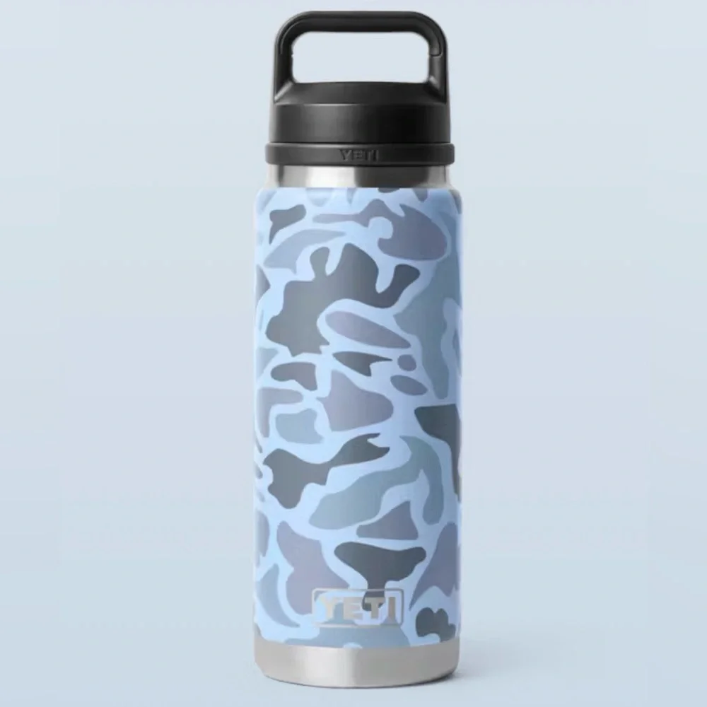 YETI Rambler 26oz Bottle in Blue Camo New! Hard to Find! - Picture 4 of 4